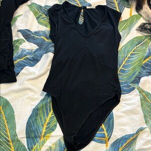 LA made black bodysuit